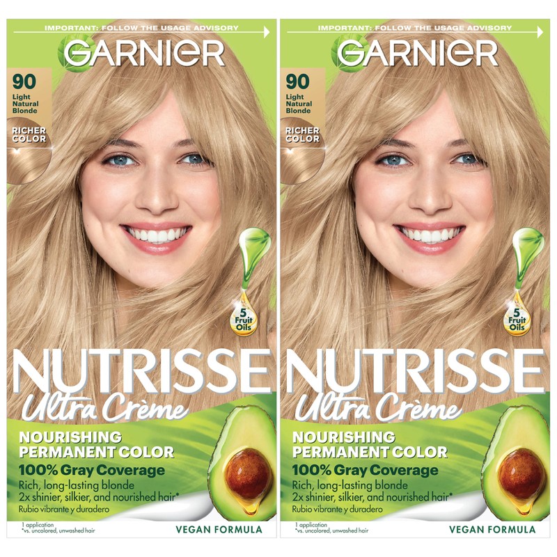 Garnier Nutrisse Ultra Crème Hair Color, Permanent Hair Dye with