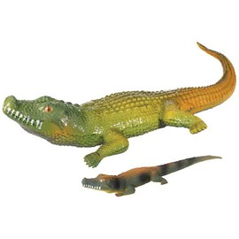 Toysmith 8603 Ginormous Grow Crocodile, 32-Inches, Assorted Colors