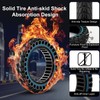 BANGTING 1PCS 60/70-6.5 Scooter Tire, 10x2.5 inch Tire Solid for