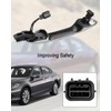OCHIKI Front Left Chrome Exterior Door Handle Fit for Honda