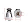 Universal Pressure Cooker Relief Jigger Valve, Black 1.5 Inch High