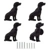 Mizhang Cabinet Knobs Drawer Knobs,Cute Metal Dog Decorative Knob Pulls