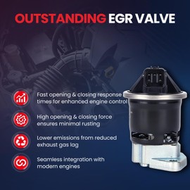 MOCA EGR576 EGR Valve Fit for Acura 2001-2005 EL 1.7L, for Honda 2001-2005 Civic 1.7L, for Honda 2004 Civic Si/SiR 2.0L