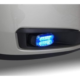 Whelen, M4, Warning Light, Linear LED, Flush Surface Mount Light Head, Built in Flasher, Single Colored Lens, Red, 125 Flash Patterns, Part# M4R
