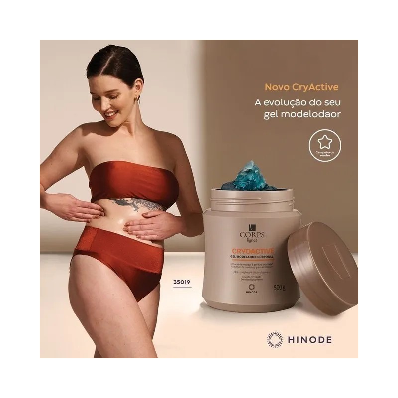 Gel Cryoactive Corps Reductor De Medidas Hinode Brasil 100 Alcanfor