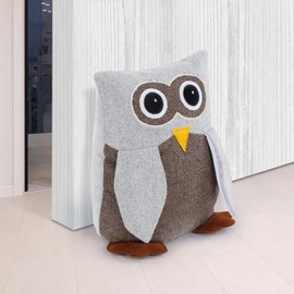 SWISSELITE Cute Decorative Door Stopper for Home and Office Compact Animals Weighted Décor Door Stopper with Soft Fabric