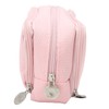 Pen Pencil Case 3 Compartments Canvas Portable Large Capacity Pencil