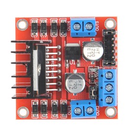 TIMESETL 5Pack L298N Motor Drive Controller Board DC Dual H-Bridge Robot Stepper Motor Control and Drives Module for Arduino Smart Car Power UNO MEGA R3 Mega2560