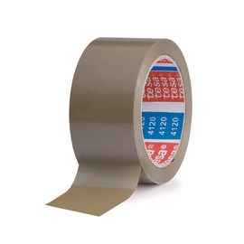 tesa PVC Packaging Tape 66 m 5 mm Brown