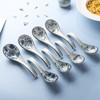 Chinese Soup Spoons Set of 8 Ceramic Spoons for Ramen