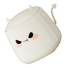 Levemolo Cute Small Desktop Trash Can with Lid Creative Mini