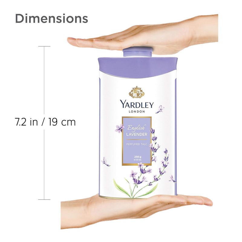 Yardley English Lavender Perfumed Talc, 250Gm