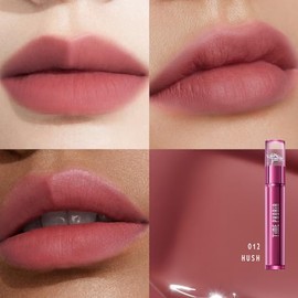 TIMEPHORIA Altera Tinte Labial Difuminador 012 Hush, Rosa Nude Acabado Brillante a Mate Suave, Difumina Líneas del Labio, Textura Aterciopelada Ligera