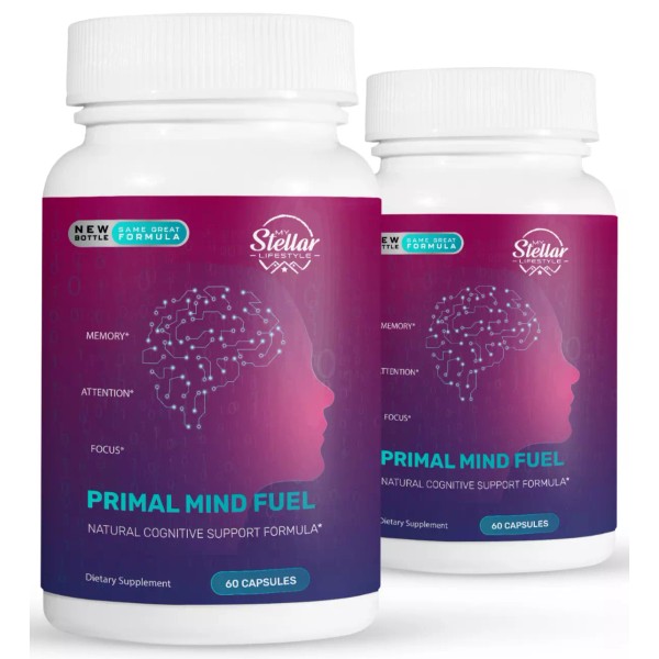 My Stellar Lifestyle 2 Pack Primal Mind Fuel, natural cognitive