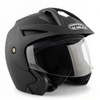 MMG Model 20 Motorcycle Open Face Helmet DOT Street Legal