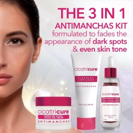 Cicatricure Complete Antimanchas Luminous Dark Spots Brightening Skin Care Kit