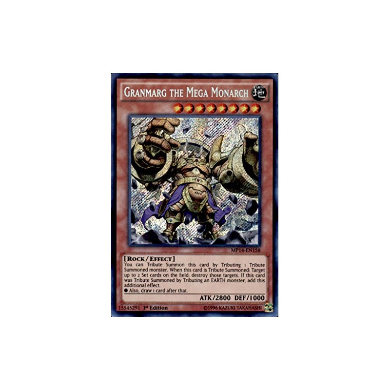 YU-GI-OH! - Granmarg The Mega Monarch (MP14-EN158) - Mega Pack
