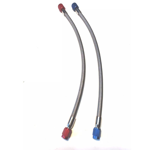 PROFLO PRODUCTS 4AN 12" NITROUS OXIDE STAINLESS BRAIDED HOSE 4AN