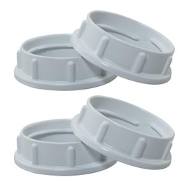 Maxmoral 4PCS Aluminum Shade Ring for Medium-Base Sockets for E26 Lamp Glass Lampshade/lamp Fixing Ring Alloy Lamp Holder Lighting Accessories