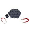 NAAA SW21 20x Screw Caps 21 mm Black Including Removal