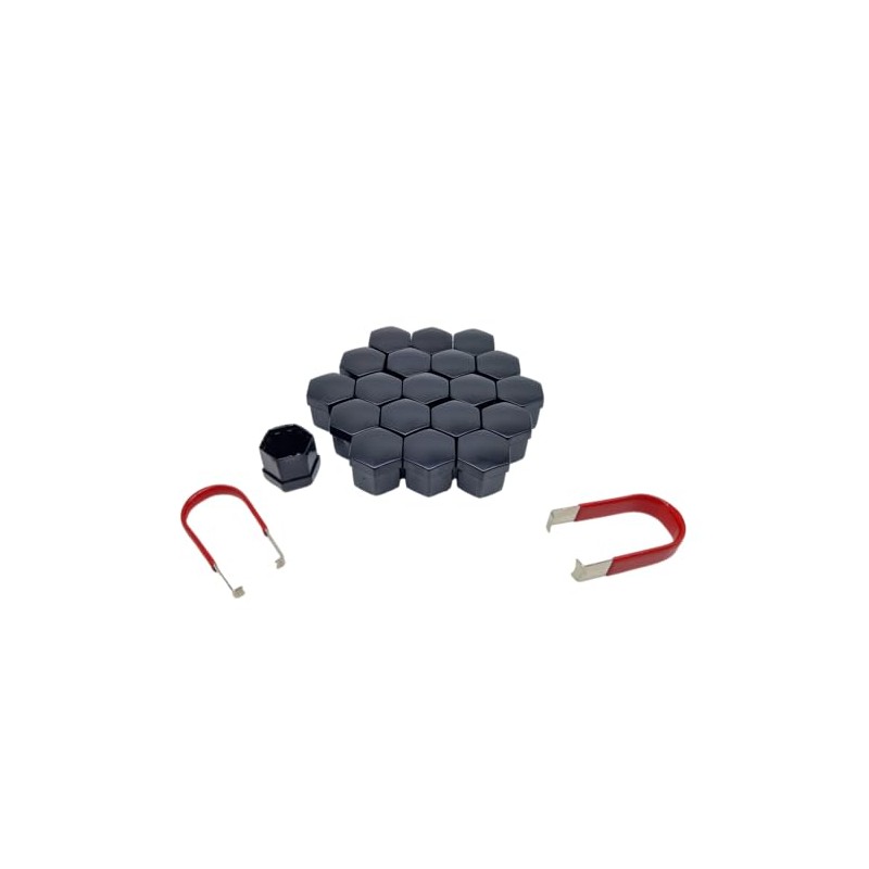 NAAA SW21 20x Screw Caps 21 mm Black Including Removal