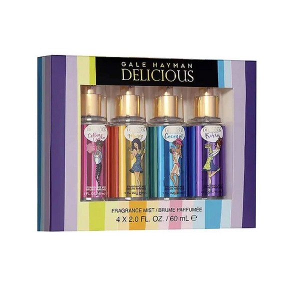 Gayle Hayman DELICIOUS 4 Piece Fragrance Mist Set - 4