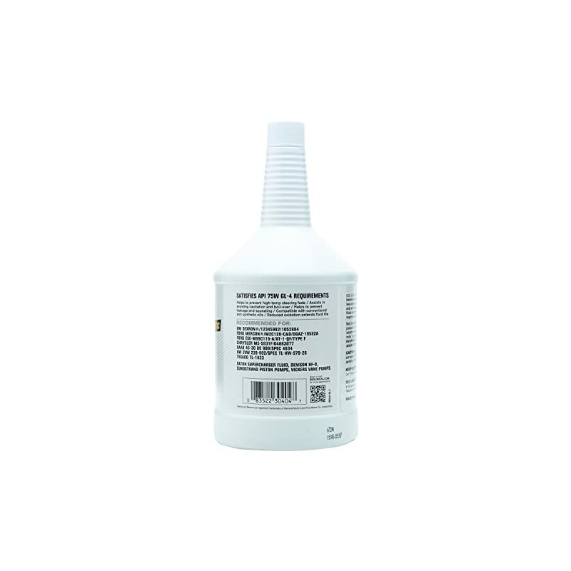 Red Line 30404 Power Steering Fluid - 1 Quart