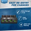 OHLECTRIC Insulated Wire Connector 4 Port Single Side Entry for