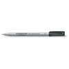 Staedtler Lumograph Non-Permanent Wet Erase Marker Pen, Super Fine Tip,