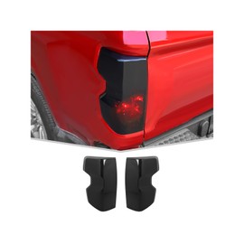 JeCar Smoked Tail Light Covers Brake Light Rear Lamp Trim Guards Exterior Accessories Compatible with Chevy Colorado 2023-2024