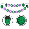 Seyal® Hulk - Pancarta de feliz cumpleaños