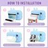 Mini Printer Stickers 20 Rolls Thermal Paper for Children's Camera,