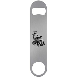 'Electric Wheelchair' Bar Blade Bottle Opener (BR00017268)