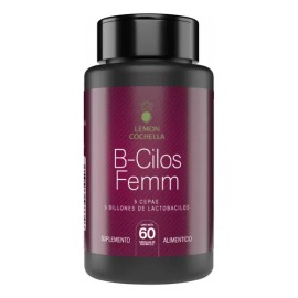 Probióticos Mujer 5 Cepas Bcilos Femm Flora Candida 60 Cáp                                                                                            