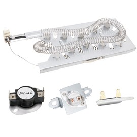 Dryer Heating Element Kit Compatible with Maytag MED6230HW1 MED6230HW2 MED6230HW3 MED6230HW0 MED6630HW1 MED6630HC0 MED6630HW0 MED6630HC1 MED6630HC2 MED6230HC0 MED6230RHW0 MED6230RHW1