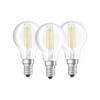 Osram LED Base Classic P Lamp, drop-shaped with E14 socket,