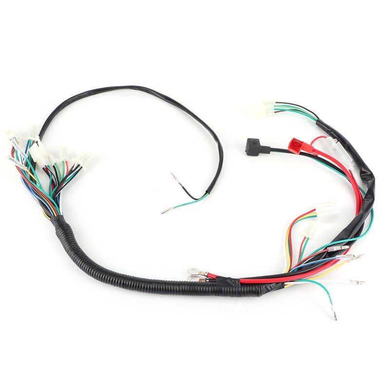 Electric Start Wiring Harness Loom Fit for PIT Trail Quad
