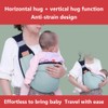 Baby Carrier Adjustable 3D Baby Carrier Wrap with Thick Shoulder