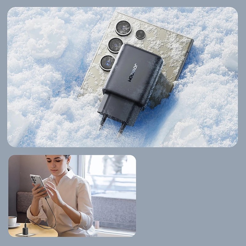 Joyroom JR-TCF23 USB-C Ladegerät, 25W, SFC/PPS/PD Schnellladung, Schwarz