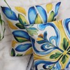 OYIMUA Boho Abstract Floral Cushion Covers 40cm x 40cm Yellow