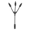 Y Branch Solar Connectors Parallel Cable Adapter 3-Way Solar Cable