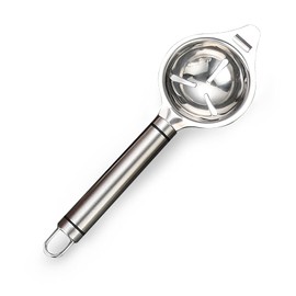 Egg Liquid Separator Egg Separator Egg White Separator Stainless Steel Egg Yolk Egg White Separator, Long Handle Filter, Cooking Tool, Baking Assistant