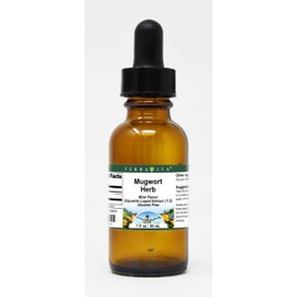 Mugwort Herb - Glycerite Liquid Extract (1:5) - Mint Flavored (1 fl oz, ZIN: 428603)