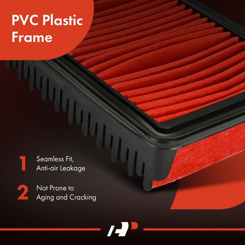 A-Premium Pre-oiled Engine Air Filter Compatible with Kia Soul 2012-2019,