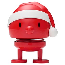 Hoptimist - Skandinavisches Design - Weihnachtsfigur - Small Santa Bumble - Höhe: 8 cm - Geschenkidee