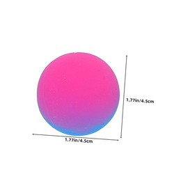 ORFOFE 18pcs Colorful Rubber Bouncy Balls Bouncy Balls for Carnival Birthday Party Favors Classroom Prizes and Dog Fun