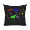 Game Controller Throw Pillow Covers Decorative Square Pillowcase Soft Cushion