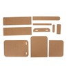 Acrylic Waist Bag Stencil Precise Cutting Position Line Leather Pattern
