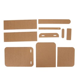Acrylic Waist Bag Stencil Precise Cutting Position Line Leather Pattern Bag Templates for DIY Crafts