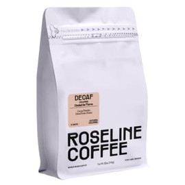 Roseline Coffee "Decaf Ciudad De Flores Colombia" Medium Roasted Whole Bean Coffee - 12 Ounce Bag